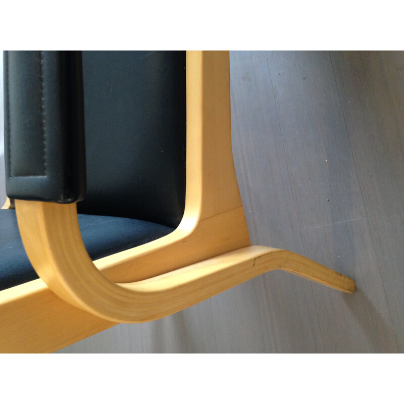 Vintage E45 Chair by Alvar Aalto for Artek - 1970s