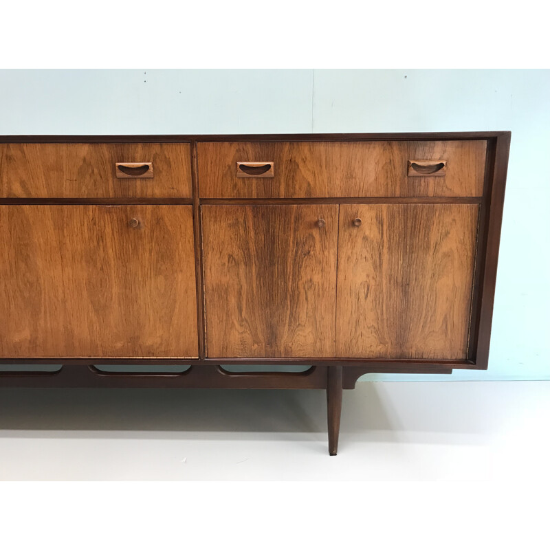 Vintage teak sideboard credenza - 1960s