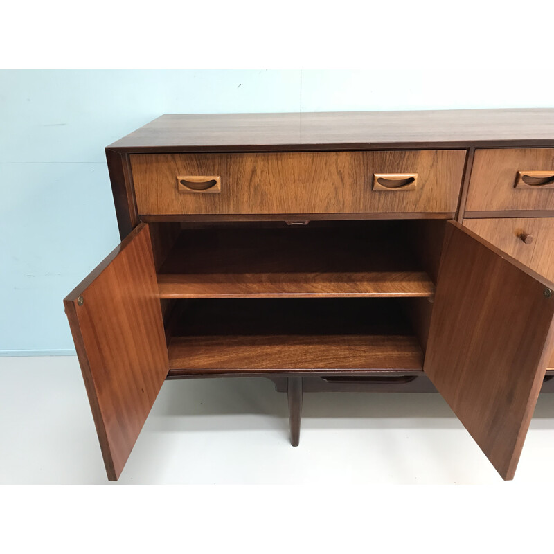 Vintage teak sideboard credenza - 1960s