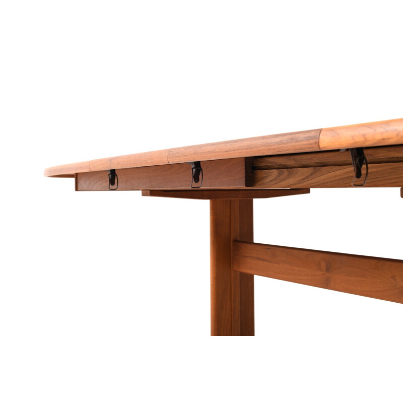 Vintage dining table in solid teak - 1970s