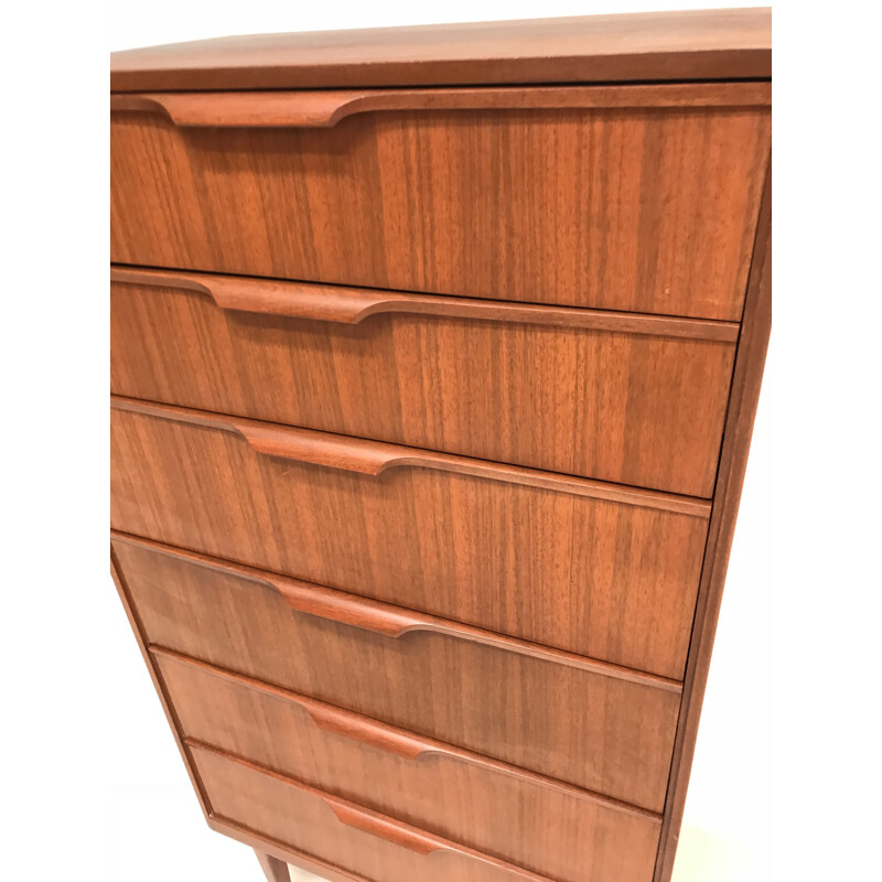 Vintage chest of drawers in teak by Franck Guille for Austinsuite - 1960s