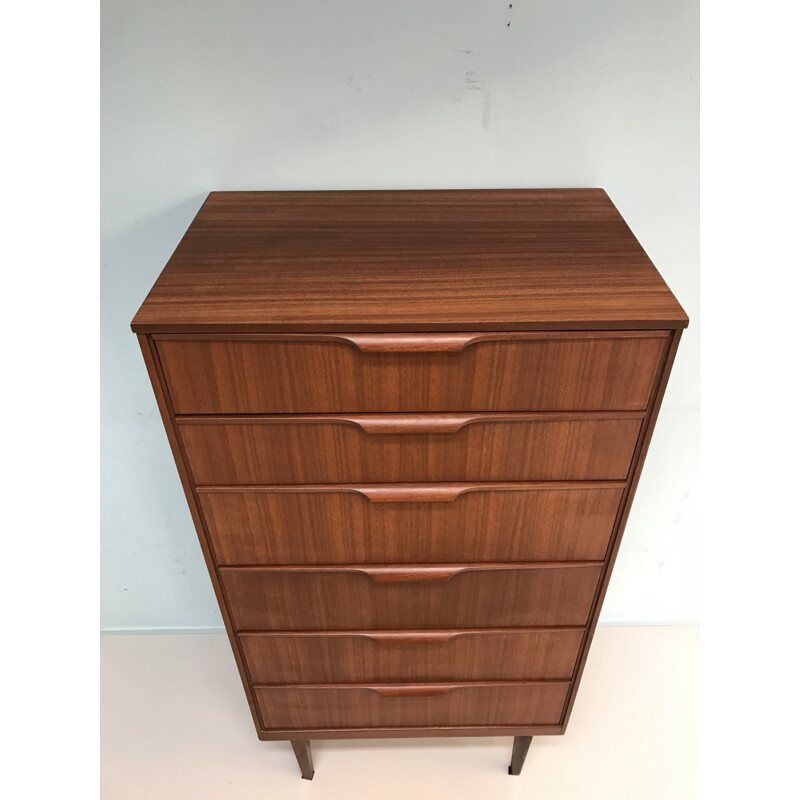 Vintage chest of drawers in teak by Franck Guille for Austinsuite - 1960s