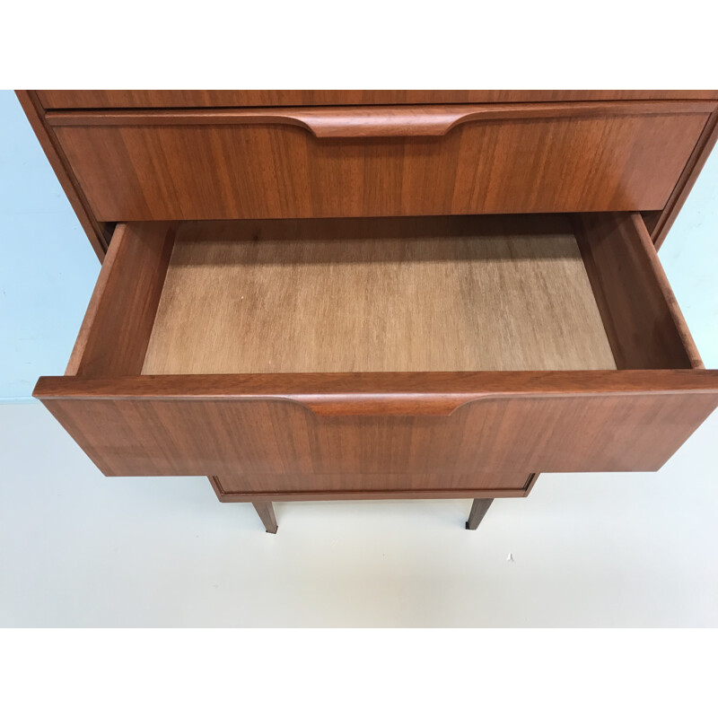 Vintage chest of drawers in teak by Franck Guille for Austinsuite - 1960s