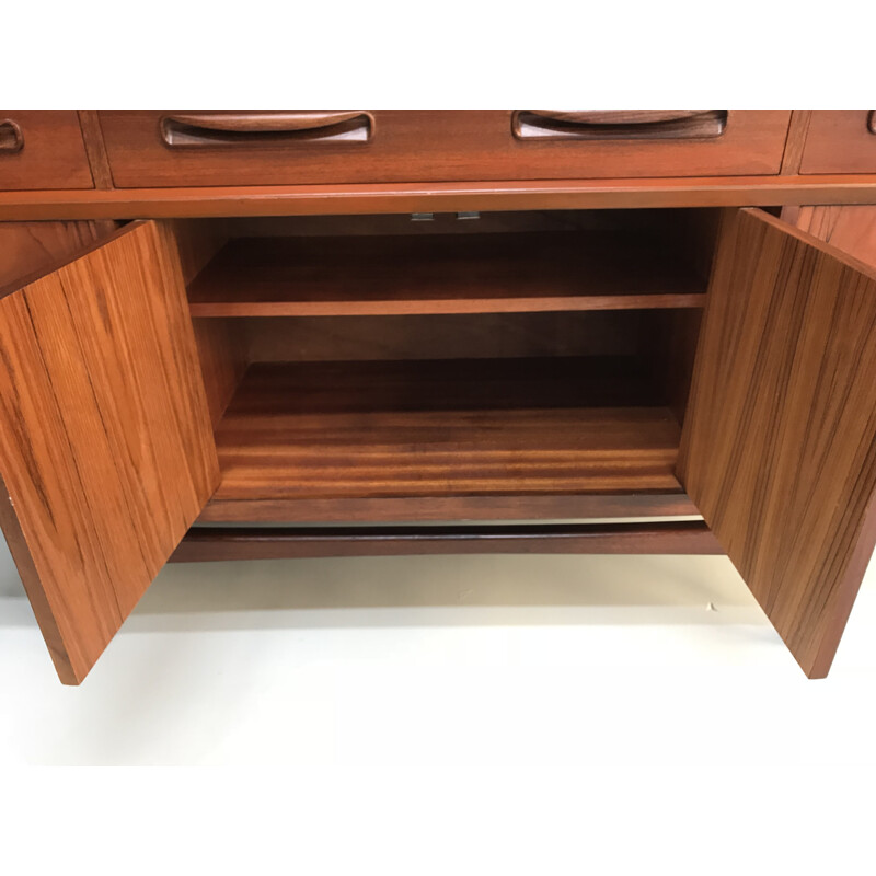 Vintage "Fresco" G-Plan credenza by V.Wilkins - 1960s