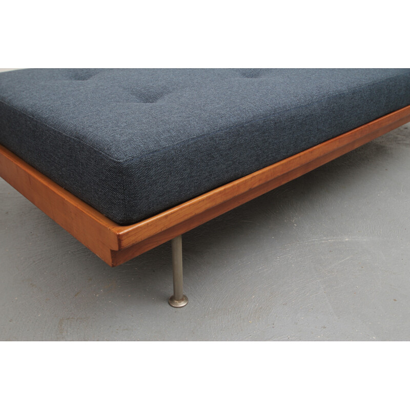 Vintage dark blue daybed - 1950s