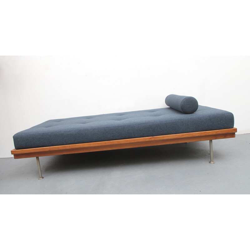 Vintage dark blue daybed - 1950s