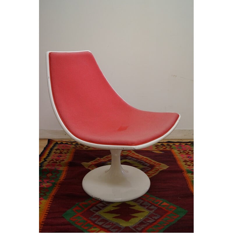 Vintage tulip foot armchair - 1960s