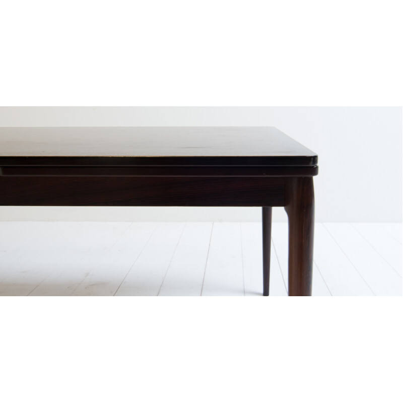 Vintage rosewood dining table Danish design by Heltborg Mobler - 1960s