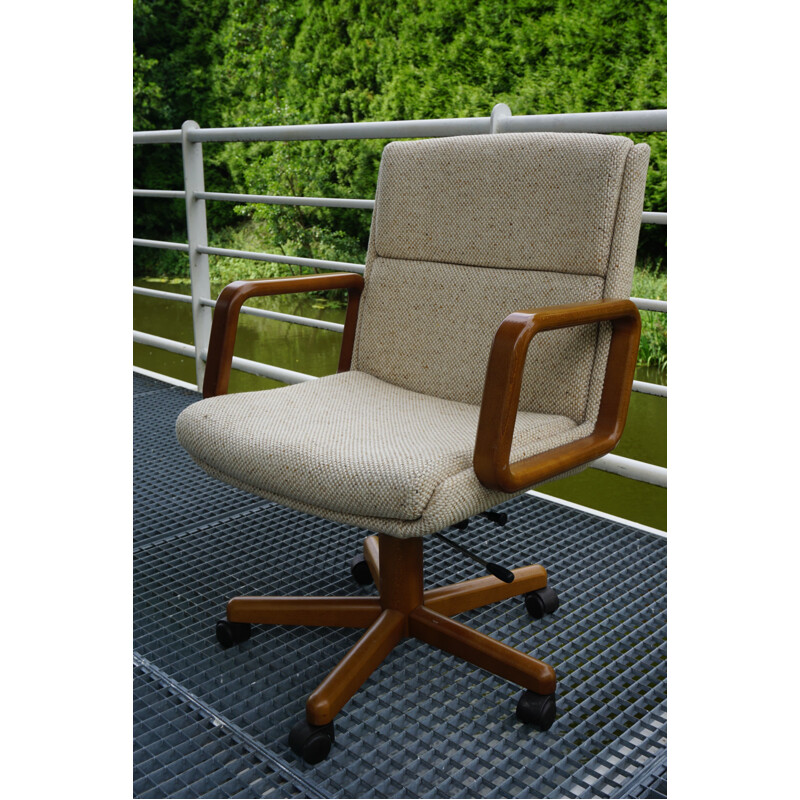 Vintage office armchair by Ring Mekanikk - 1980s