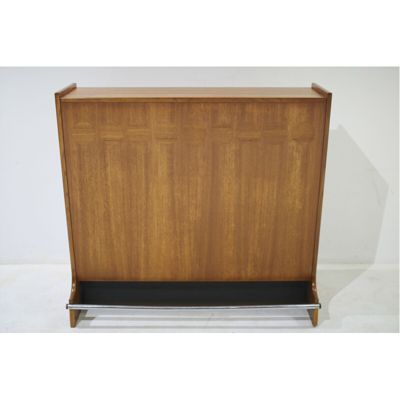 Vintage teak dry bar by Johannes Andersen for J. Skaaning & Søn - 1960s