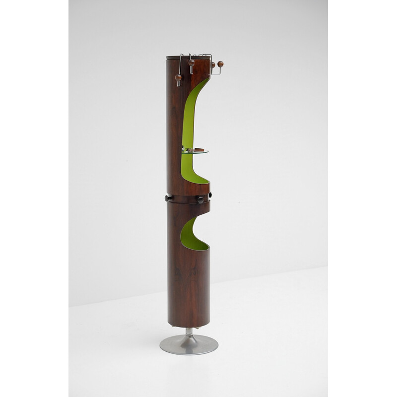 Vintage totem shaped coat stand - 1960s