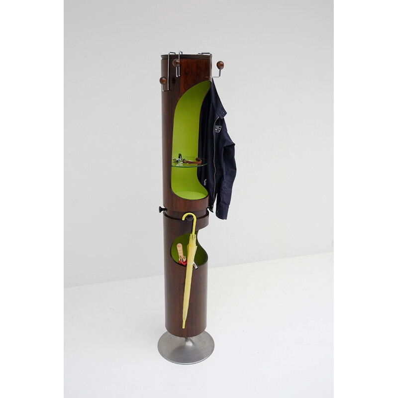 Vintage totem shaped coat stand - 1960s