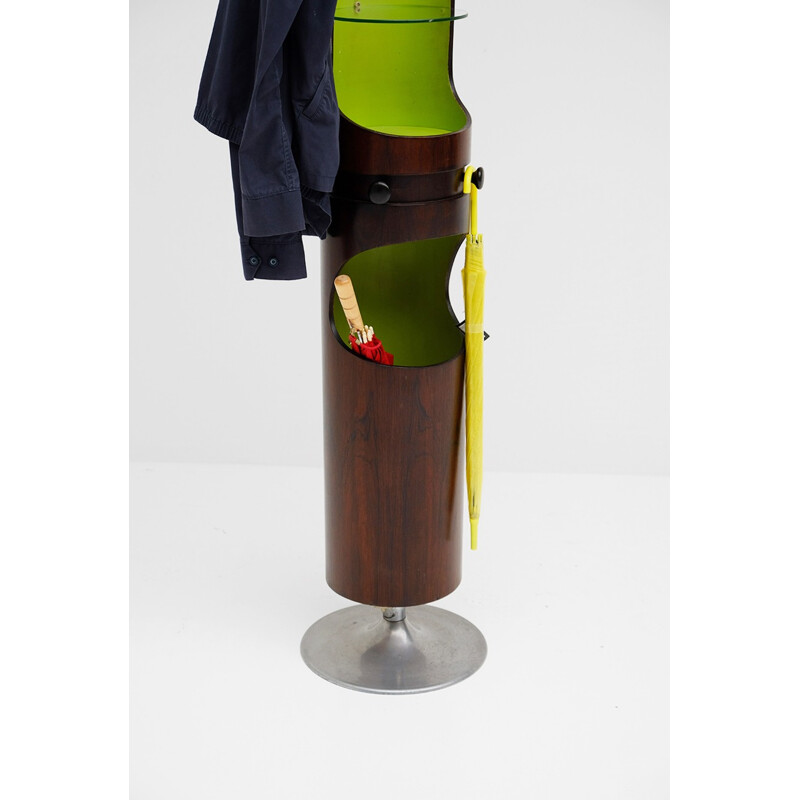 Vintage totem shaped coat stand - 1960s