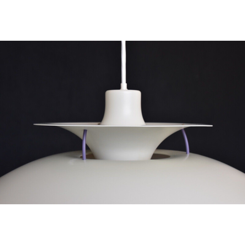 Vintage White PH5 pendant lamp by Poul Henningsen for Louis Poulsen - 1950s