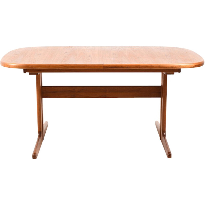 Vintage dining table in solid teak - 1970s