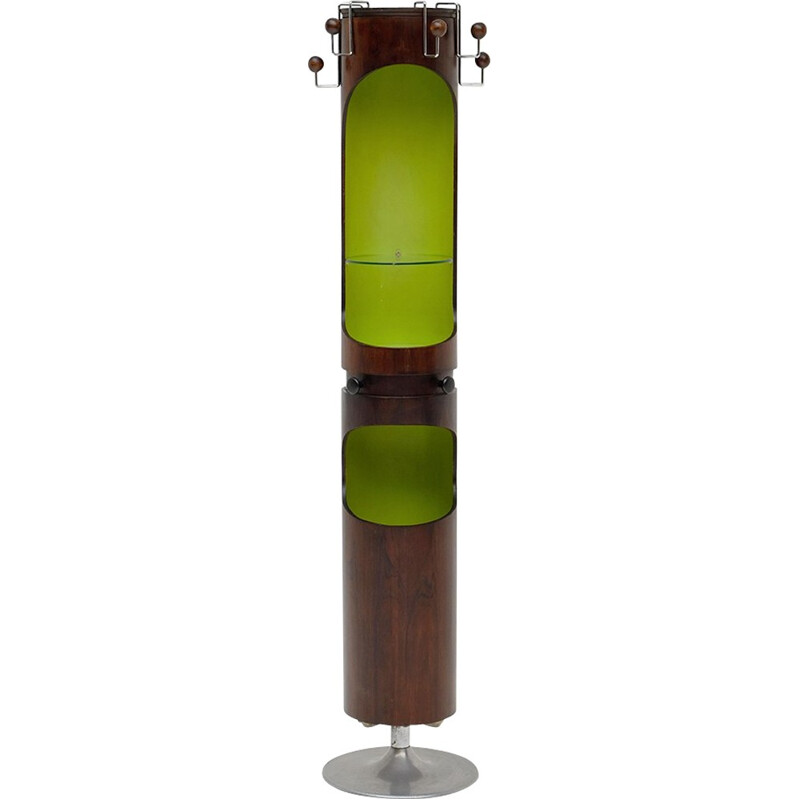 Vintage totem shaped coat stand - 1960s