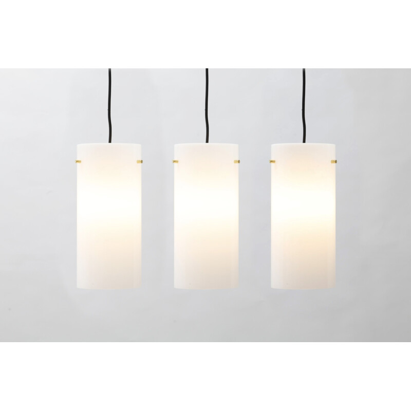 Vintage plexi pendant lights by Fog & Mørup - 1960s