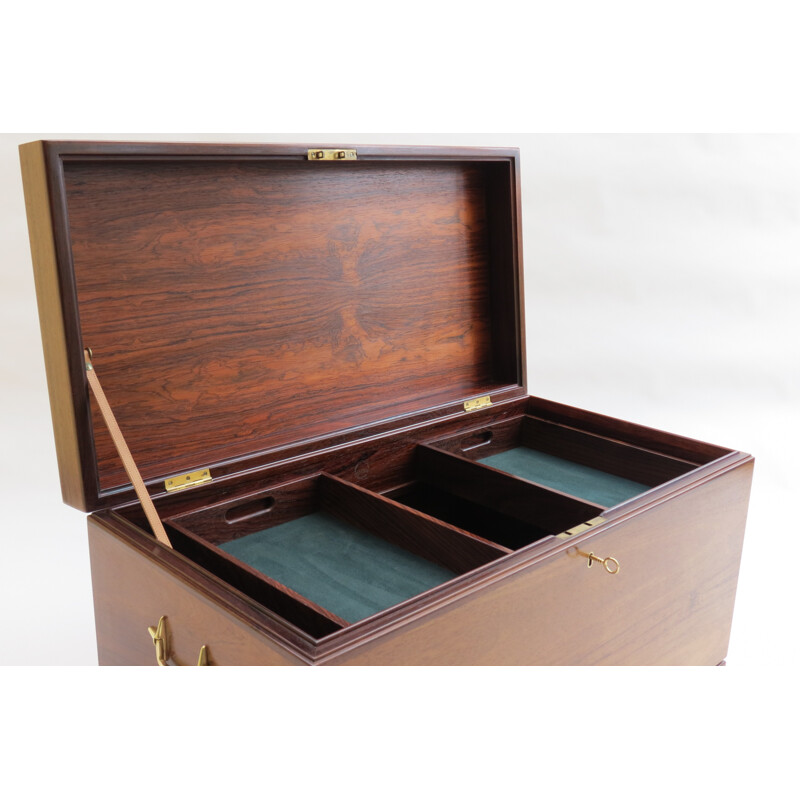 Danish blanket box in rosewood by Kaj Winding - 1960s