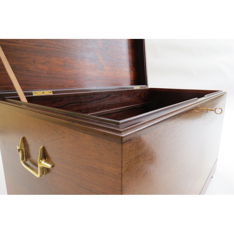 Danish blanket box in rosewood by Kaj Winding - 1960s