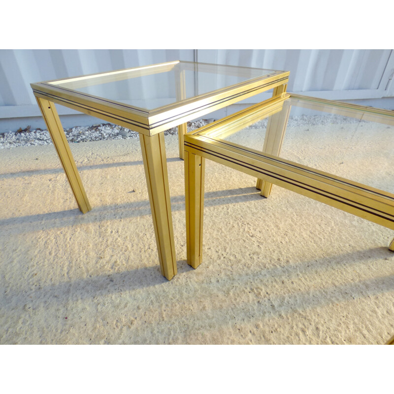 Vintage nesting table by Pierre Vandel - 1970s