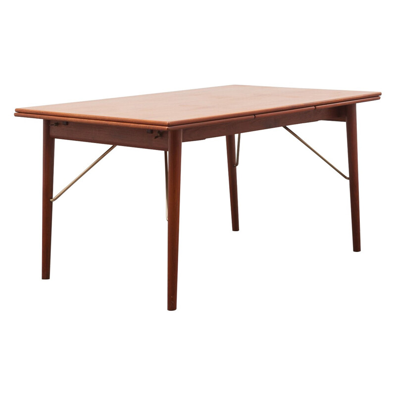 Table à manger "312" scandinave en teck, HVIDT & NIELSEN - années 50