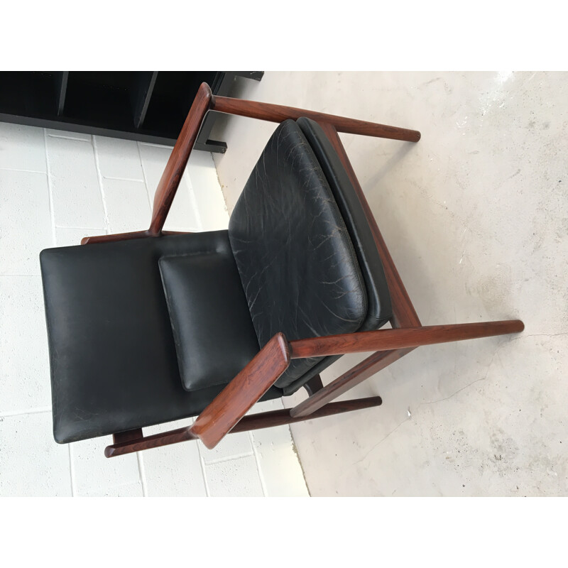 Rosewood Armchair by Arne Vodder for Sibast Mobler - 1950s