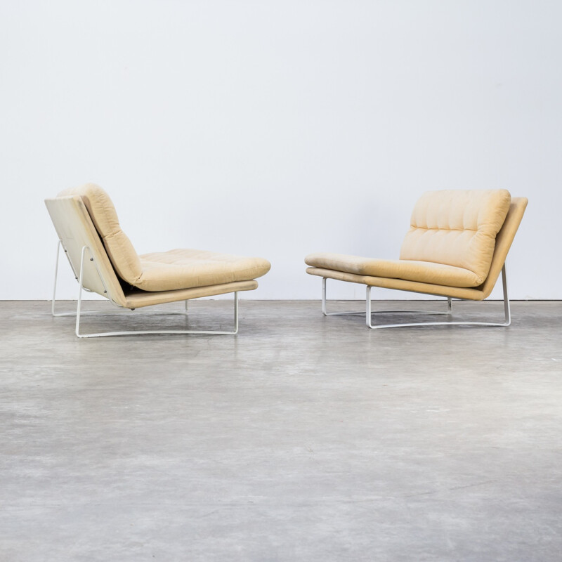 Vintage C684 seating set by Kho Liang Ie for Artifort - 1960s