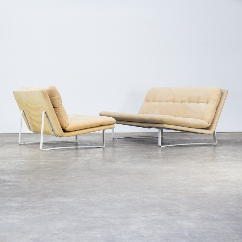 Vintage C684 seating set by Kho Liang Ie for Artifort - 1960s