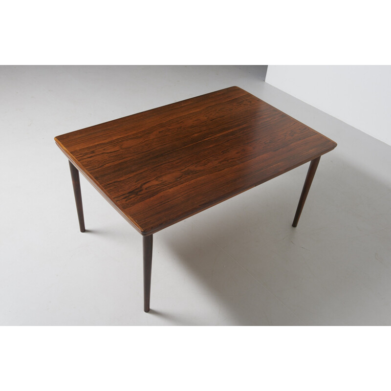 Table à repas en palissandre vintage par Arne Vodder - 1950