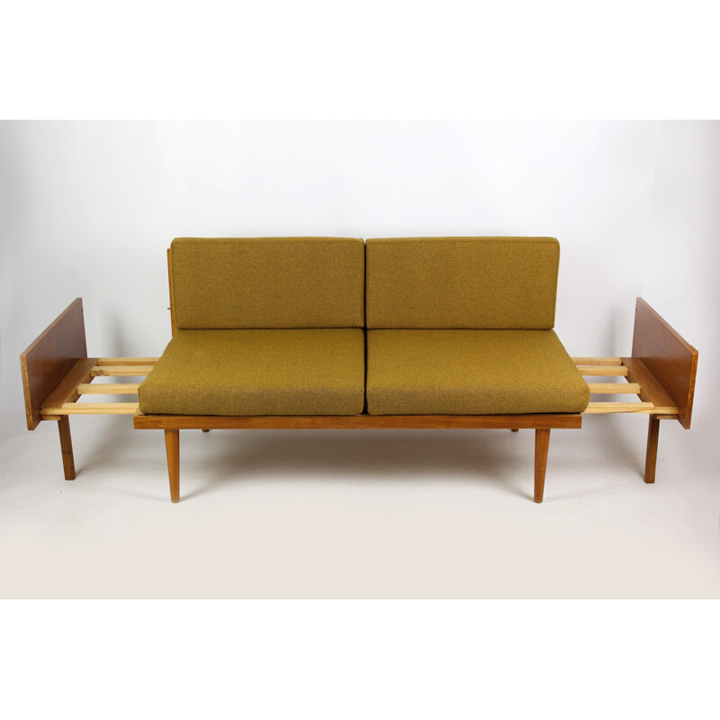 Canapé-lit vintage minimaliste - 1960