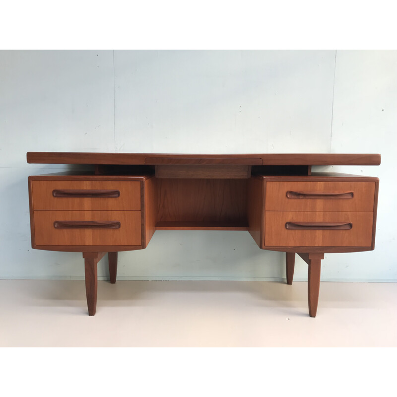 Vintage teak G-Plan desk by V.Wilkins - 1960s