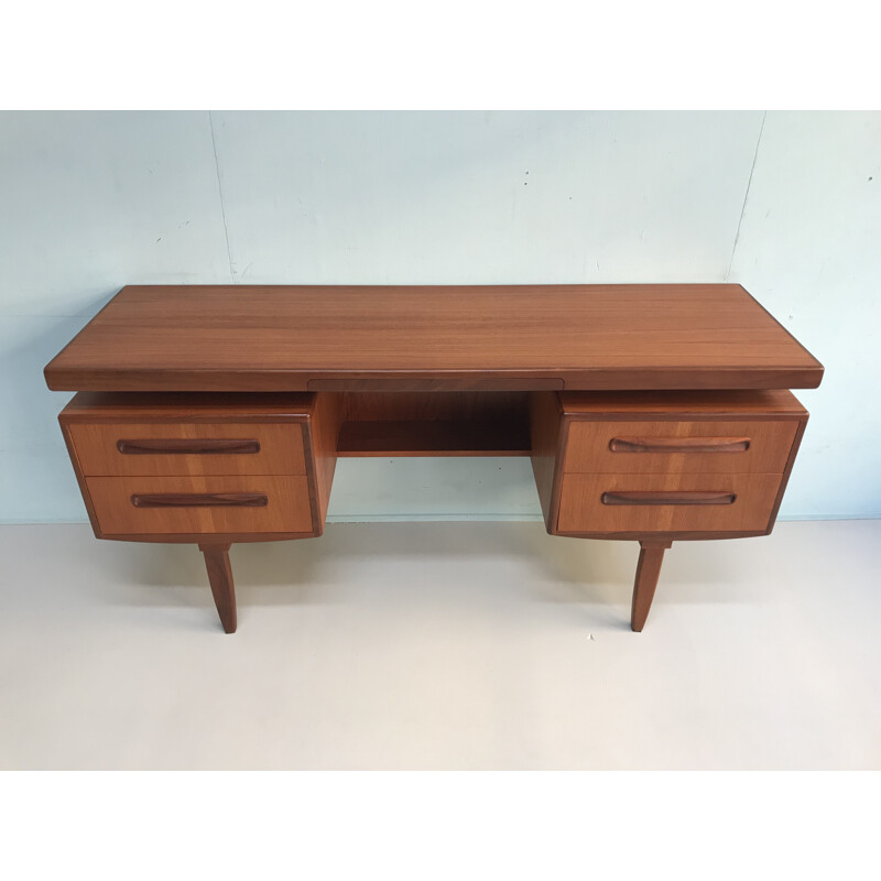 Vintage teak G-Plan desk by V.Wilkins - 1960s