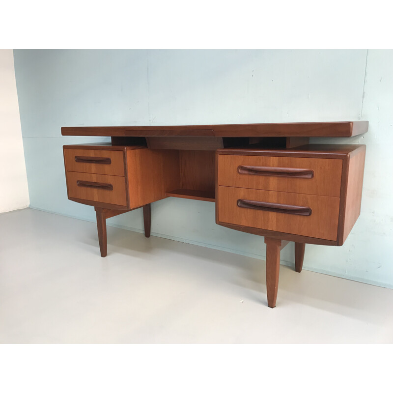 Vintage teak G-Plan desk by V.Wilkins - 1960s