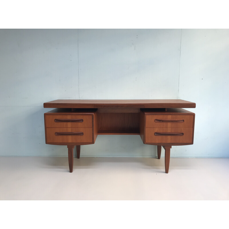 Vintage teak G-Plan desk by V.Wilkins - 1960s