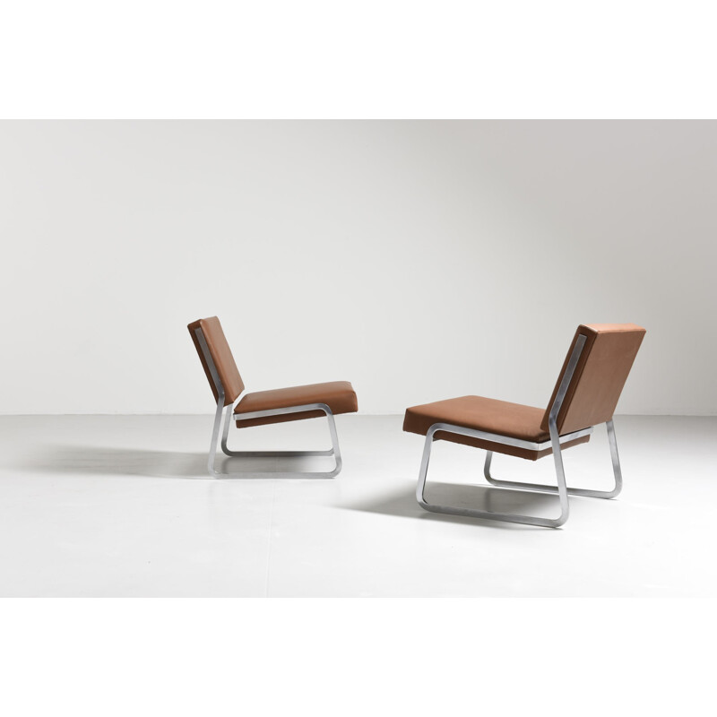 Set of 2 german vintage Easy Chairs by Lubke Paul Sumi - 1960s