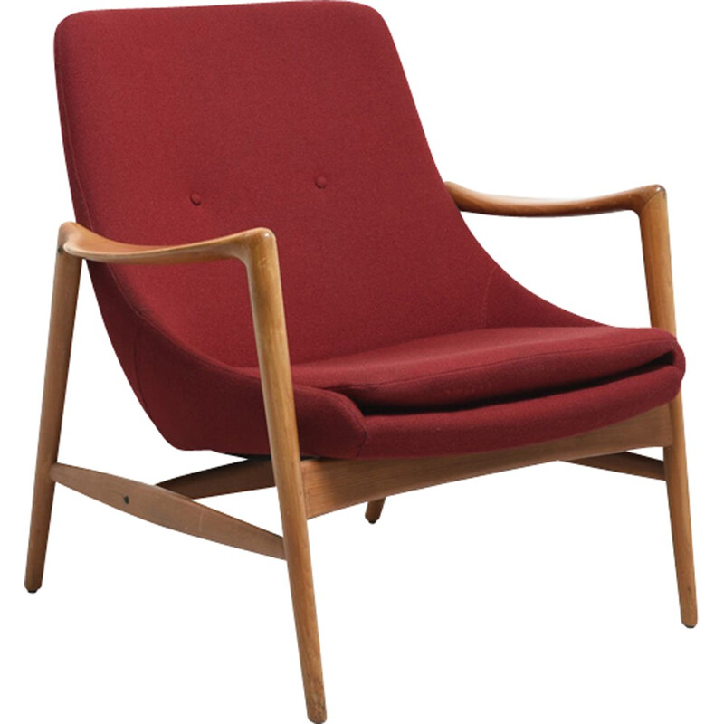 Vintage Lounge Chair by Rastad & Relling for Dokka Møbler - 1960s