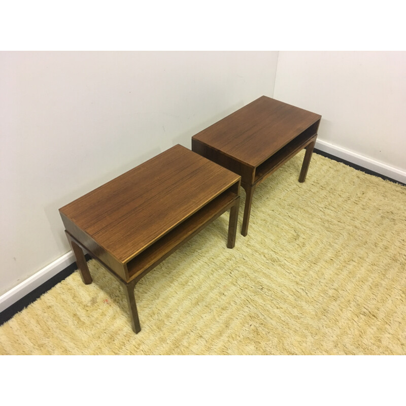 Mid-century rosewood bedsides by Aksel Kjersgaard - 1960s