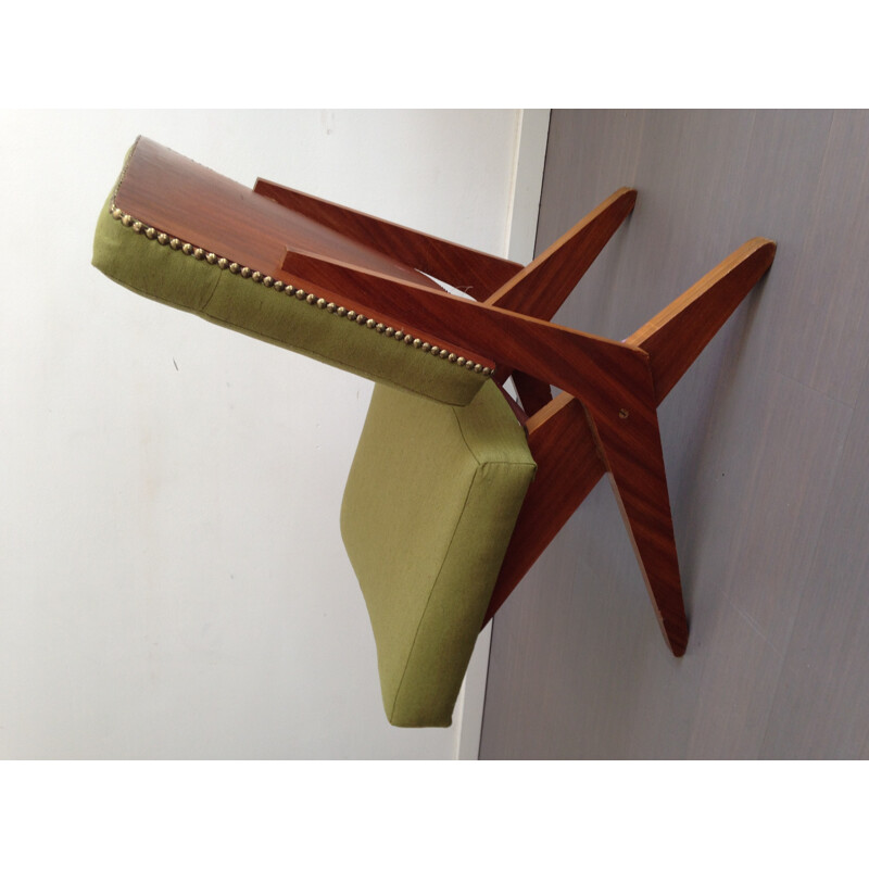 2 x FB18 Scissor armchair by Jan Van Grunsven for Pastoe - 1960s