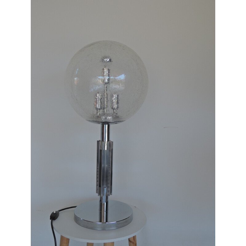 Vintage table lamp by Doria Leuchten - 1970s