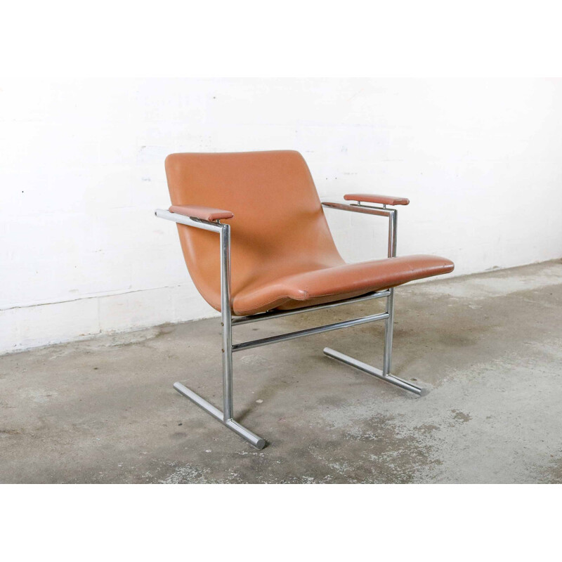 Vintage belgian easy chair by Rudi Verelst for Novalux - 1960s