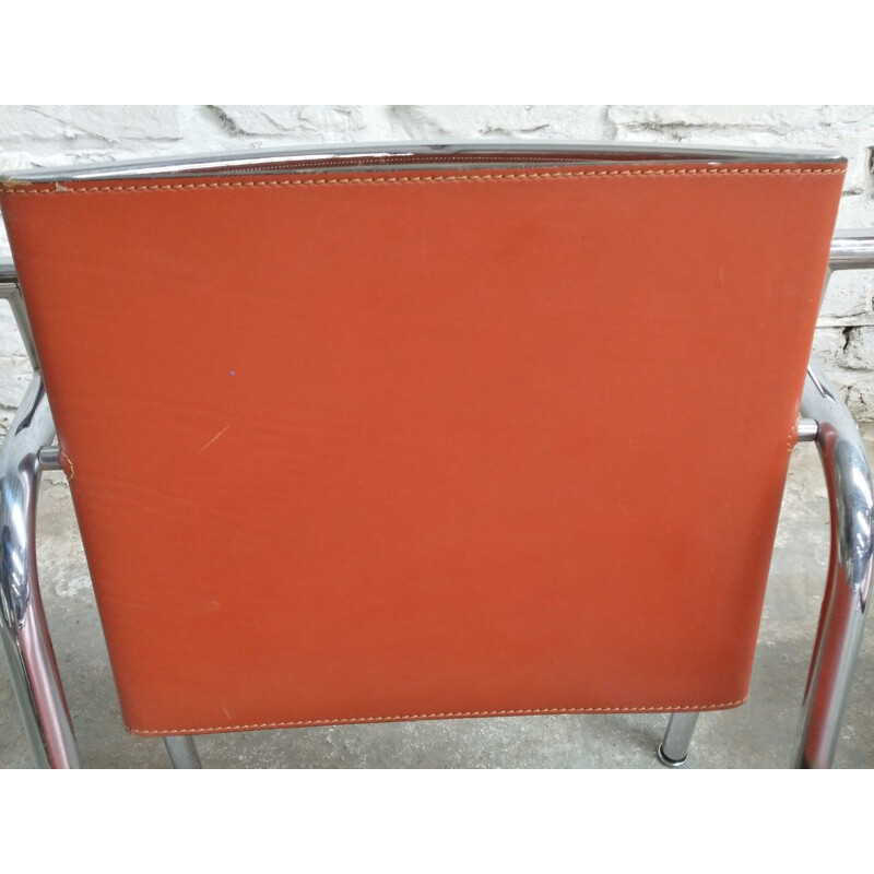 Paire de fauteuils LC1 par Le Corbusier, Jeanneret et Charlotte Perriand pour Cassina - 1980