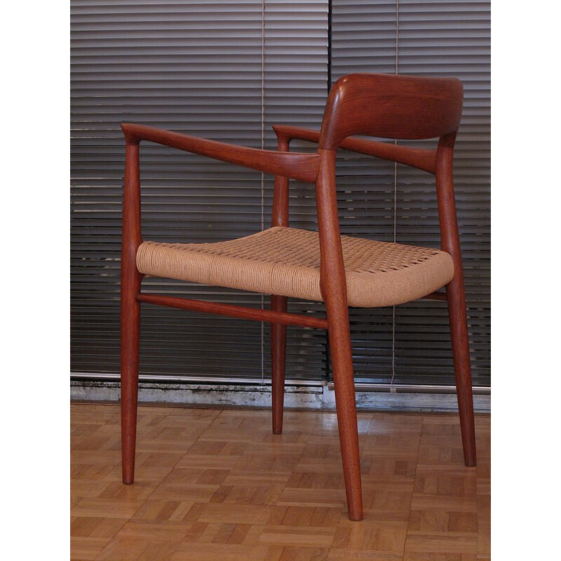 Suite de 2 fauteuils "Modèle 56" par Niels Otto Moller pour J. L. Mollers Mobelfabrik - 1954