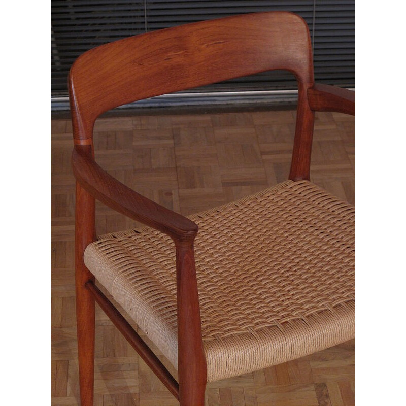 Set of 2 arcmchairs "Model 56" by Niels Moller for J. L. Mollers Mobelfabrik - 1954