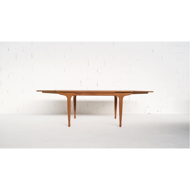 Vintage french teak table - 1960s.