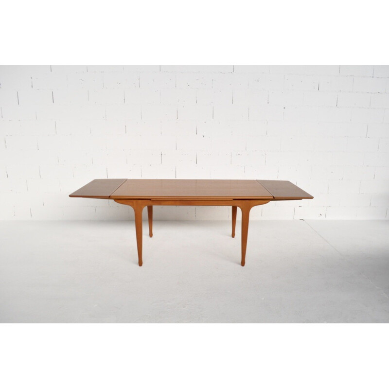 Vintage french teak table - 1960s.