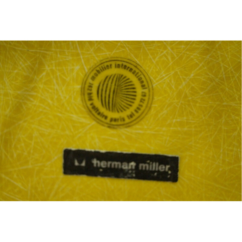 Chaise EAMES RKR jaune, Edition Herman Miller - années 60