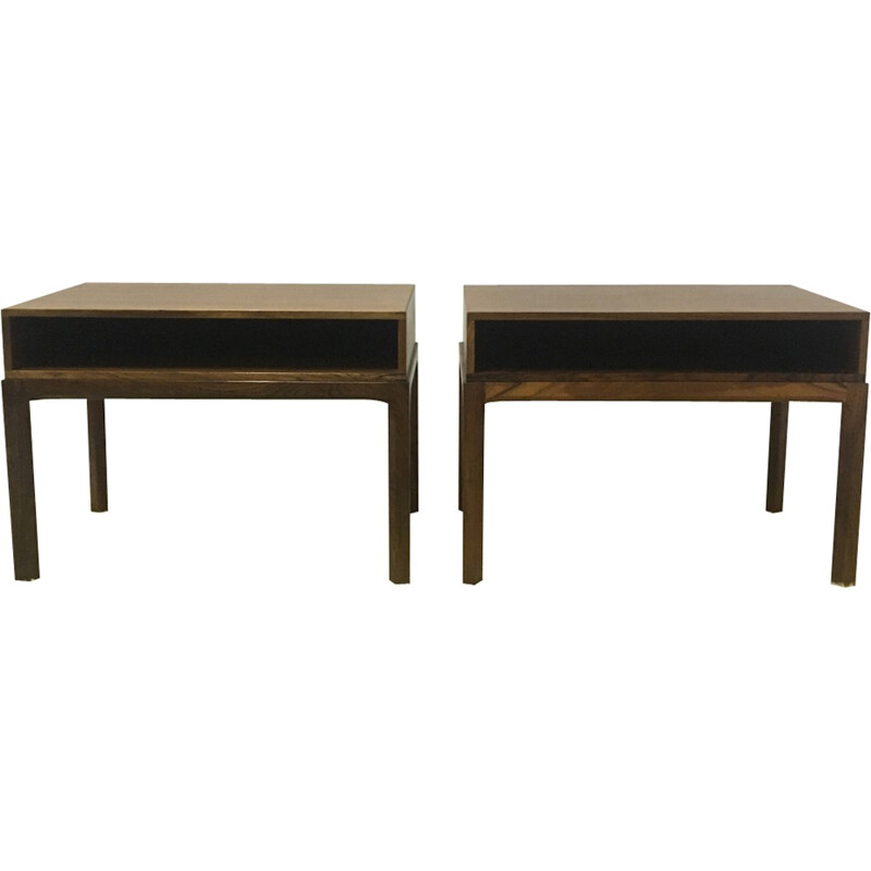 Mid-century rosewood bedsides by Aksel Kjersgaard - 1960s