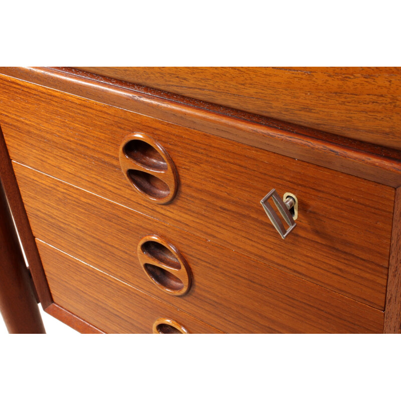 Vintage Danish Teak Desk - 1960s