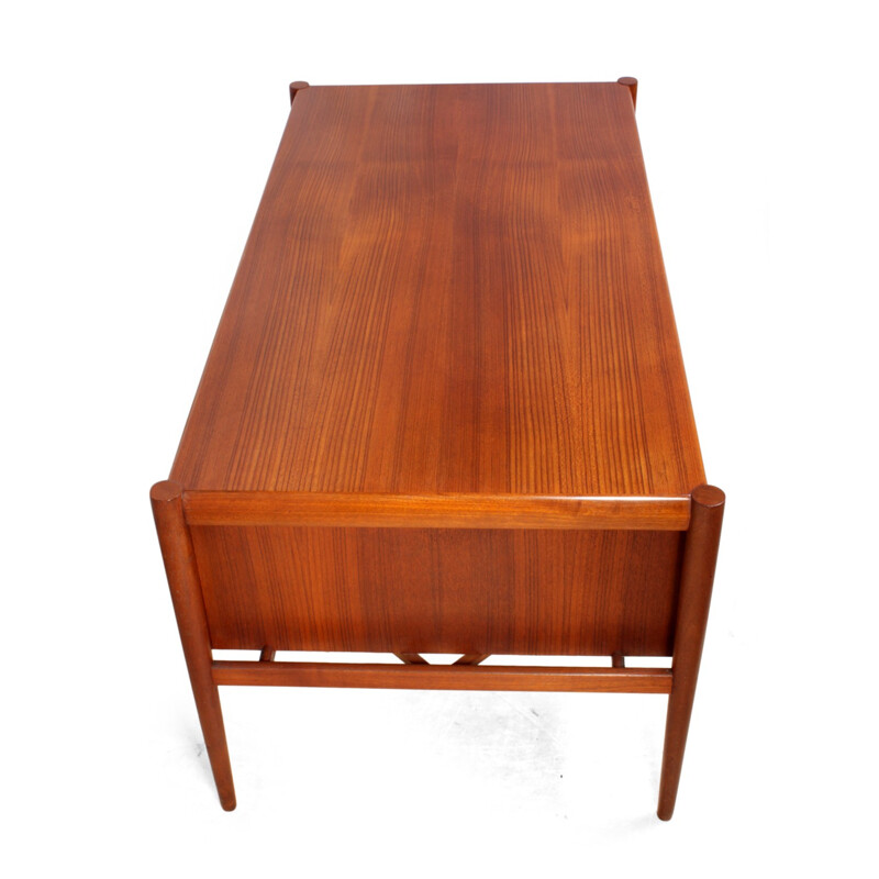 Vintage Danish Teak Desk - 1960s