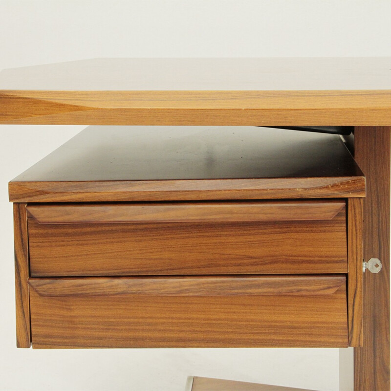 Vintage italian modernist executive desk - 1960s